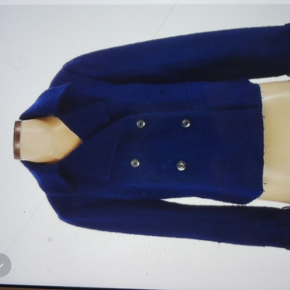 NWOT FREE PEOPLE WOOL BLEND CROPPED JACKET 
SZ MEDIUM